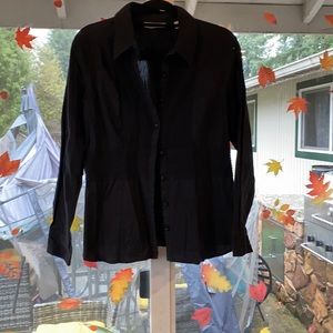 Black business shirt